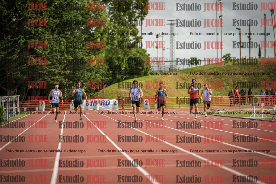 Fotos de los 400 m llanos de varones - FINAL