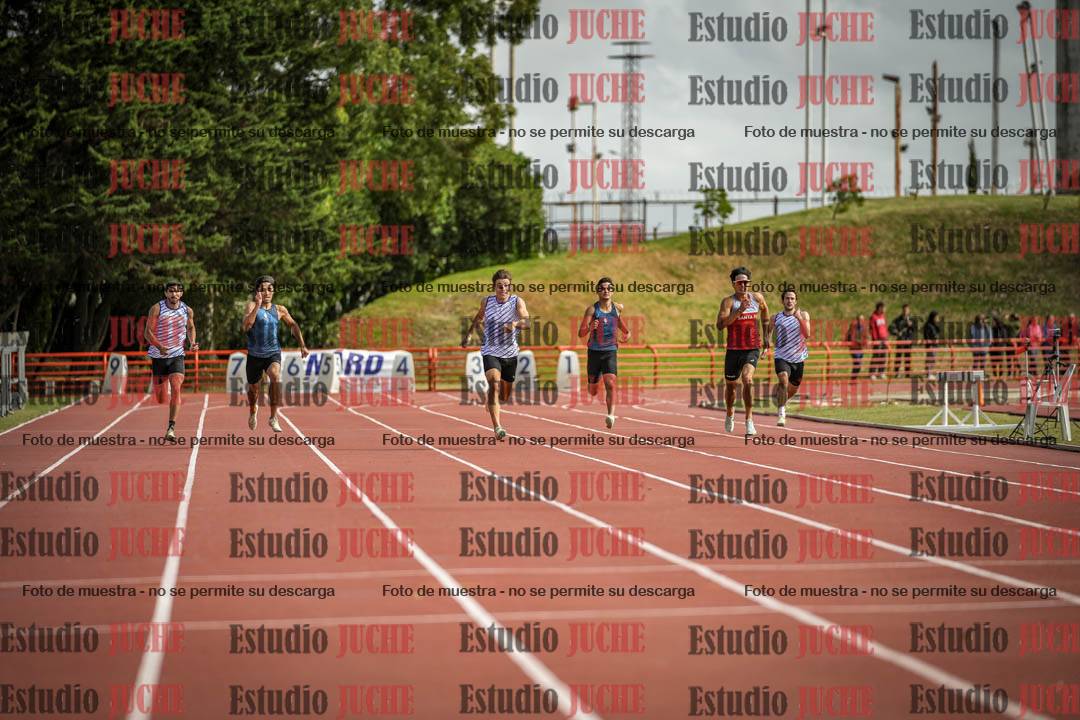 Fotos de los 400 m llanos de varones - FINAL