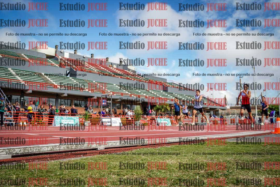 Fotos de los 400 m llanos de varones - FINAL