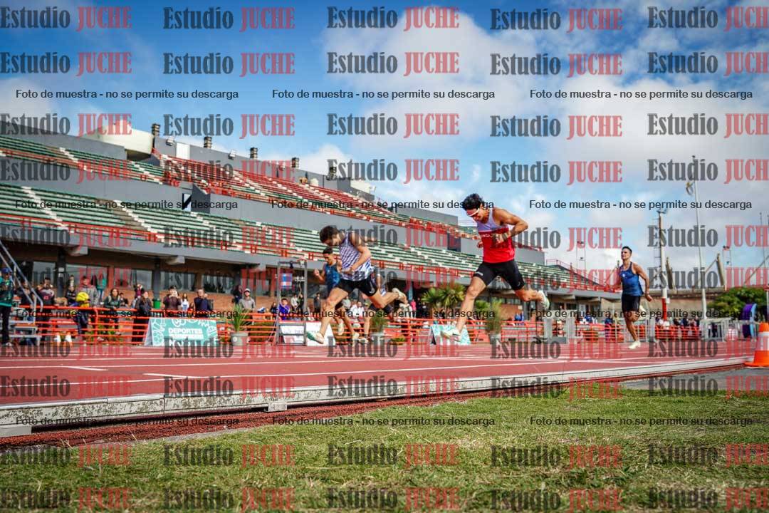 Fotos de los 400 m llanos de varones - FINAL