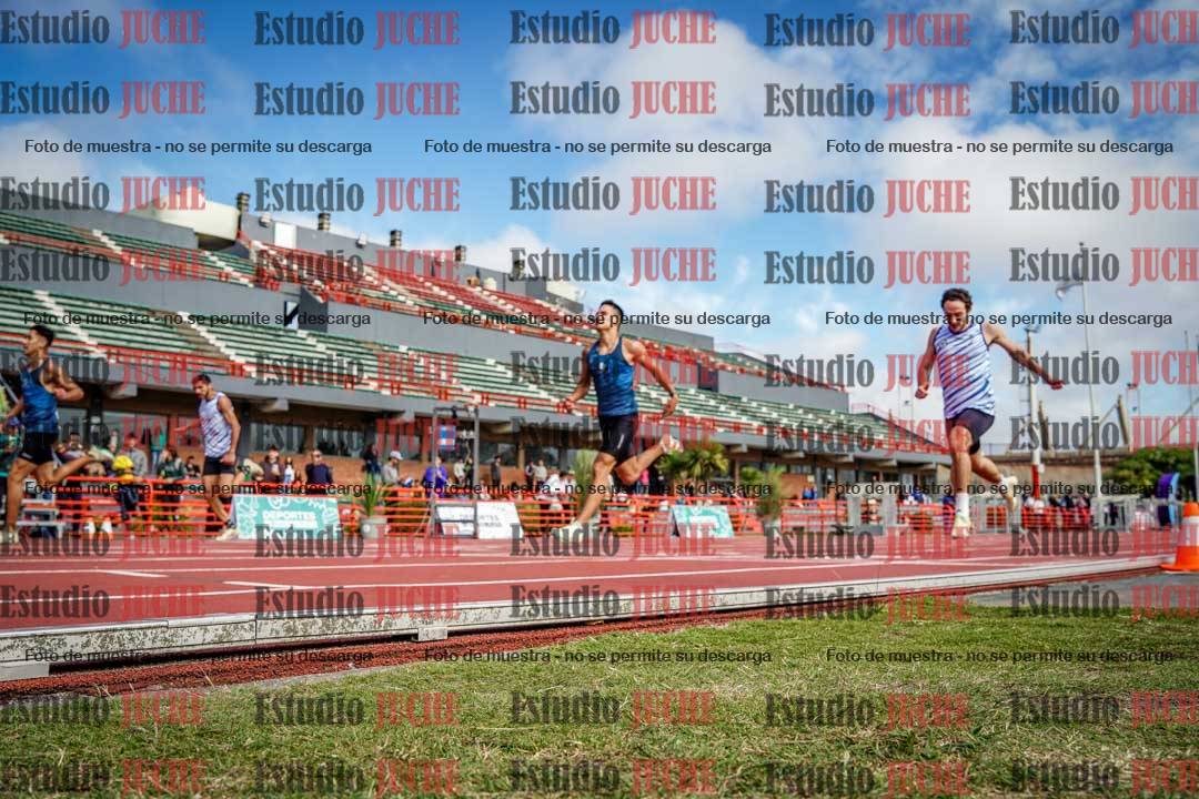 Fotos de los 400 m llanos de varones - FINAL