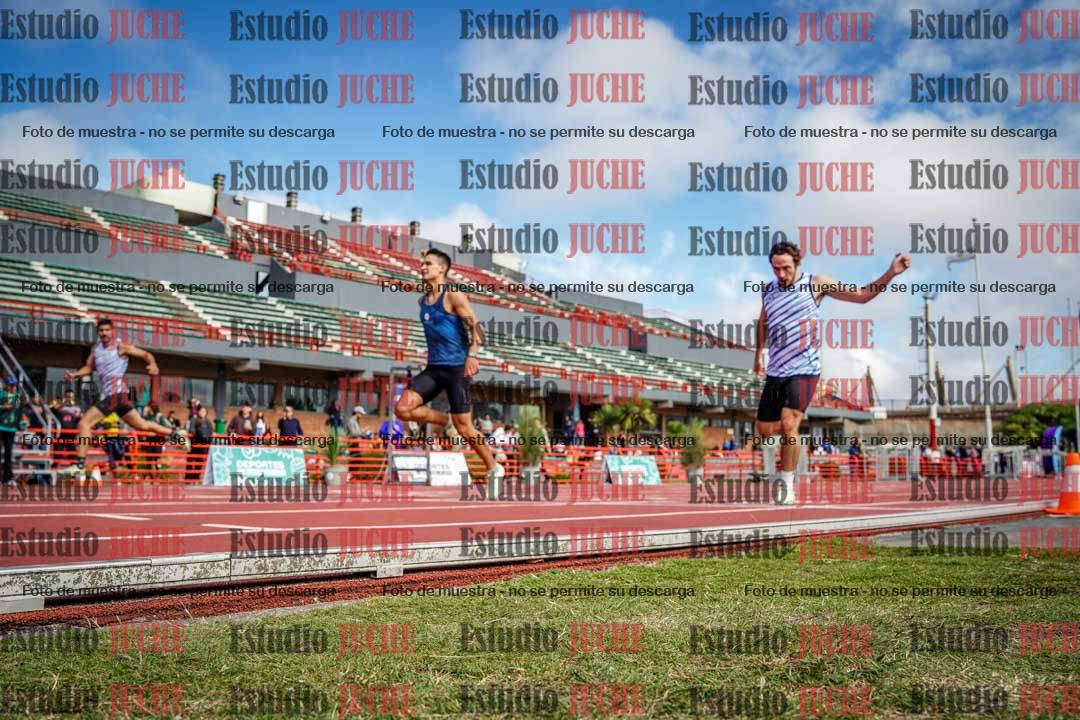 Fotos de los 400 m llanos de varones - FINAL