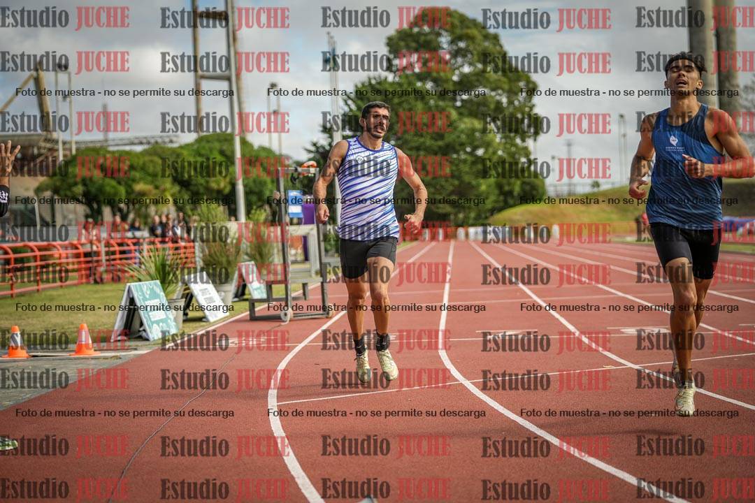Fotos de los 400 m llanos de varones - FINAL