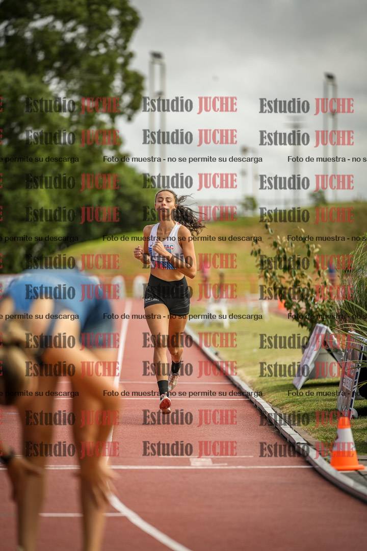 Fotos de los 800 m llanos de mujeres - heptatlón 7
