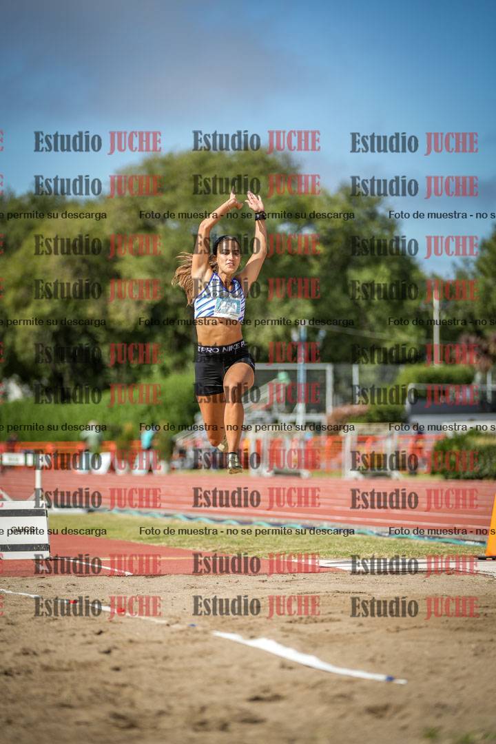 Fotos del salto en largo de mujeres