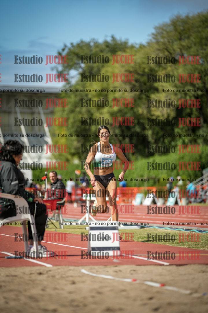 Fotos del salto en largo de mujeres