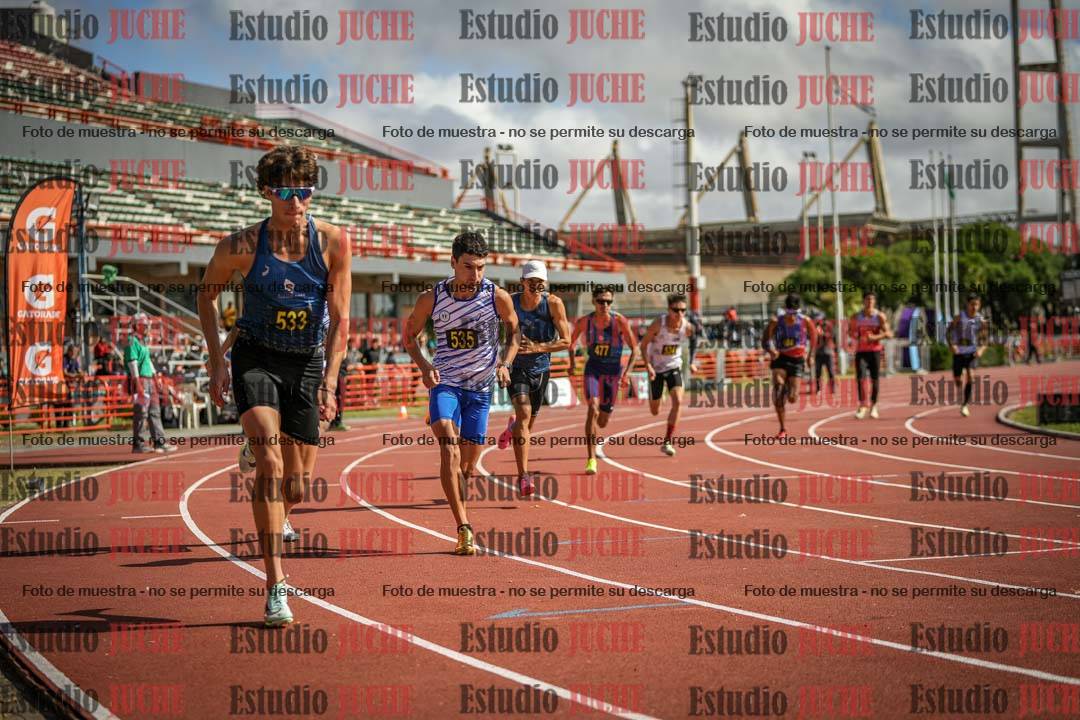 Fotos de los 800 m llanos de varones