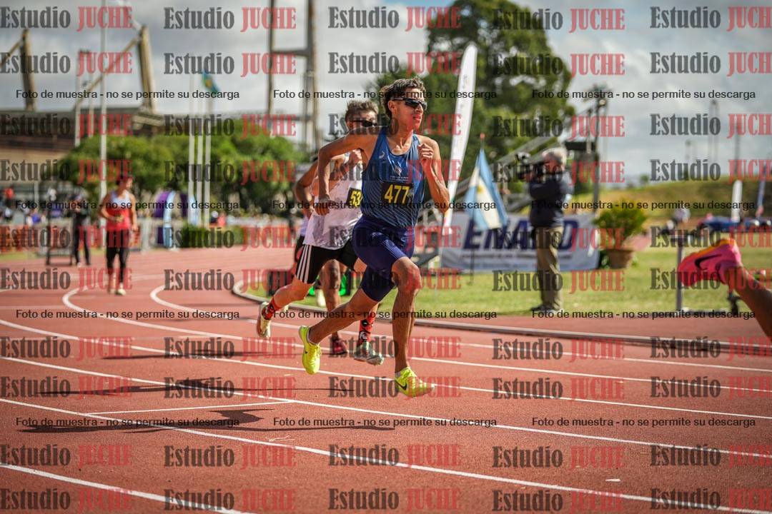 Fotos de los 800 m llanos de varones