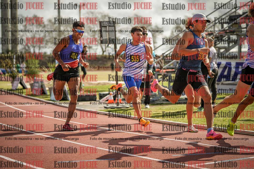 Fotos de los 800 m llanos de varones