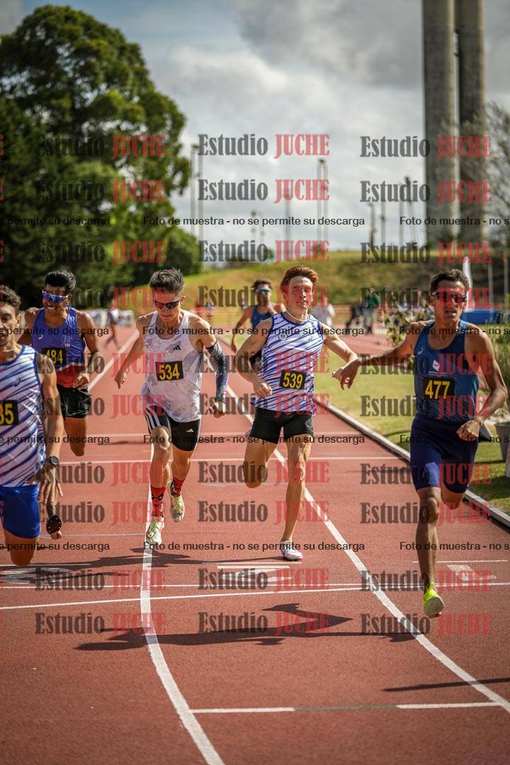 Fotos de los 800 m llanos de varones
