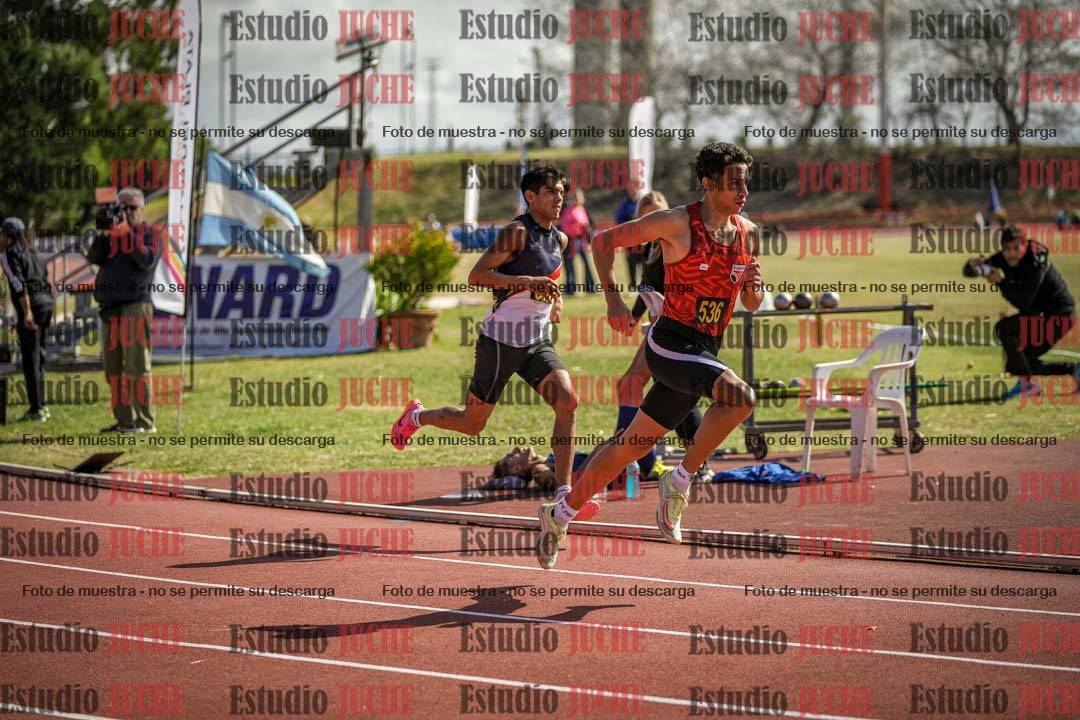 Fotos de los 800 m llanos de varones