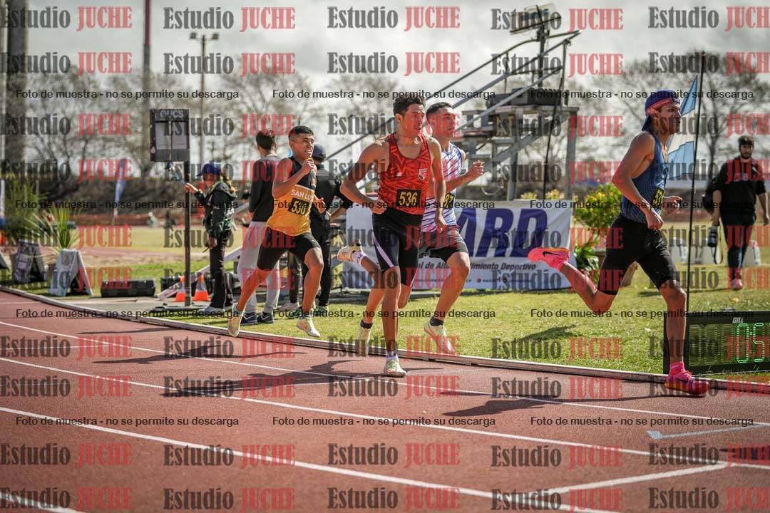 Fotos de los 800 m llanos de varones
