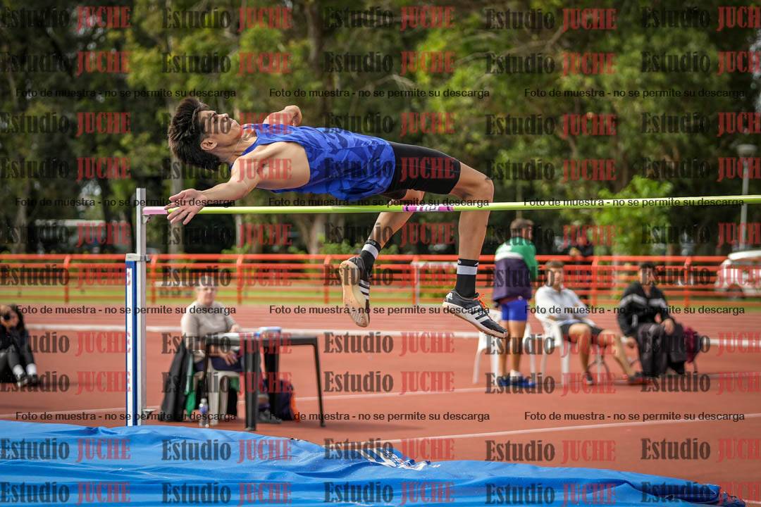 Fotos del salto en alto de varones - decatlón 4