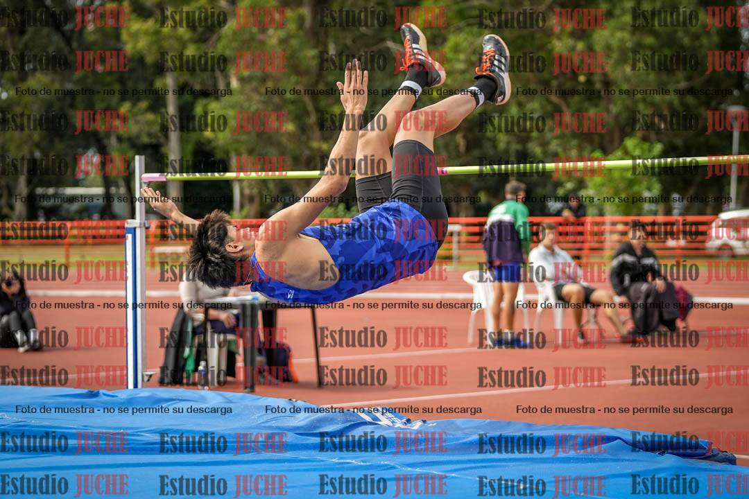 Fotos del salto en alto de varones - decatlón 4