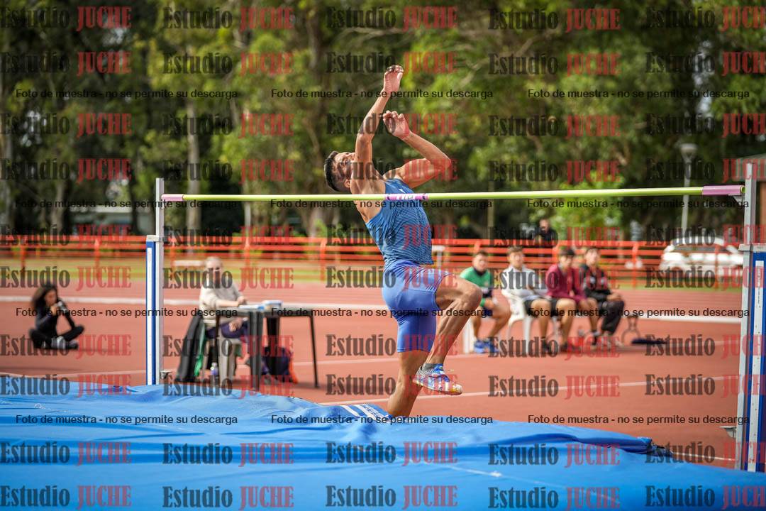Fotos del salto en alto de varones - decatlón 4