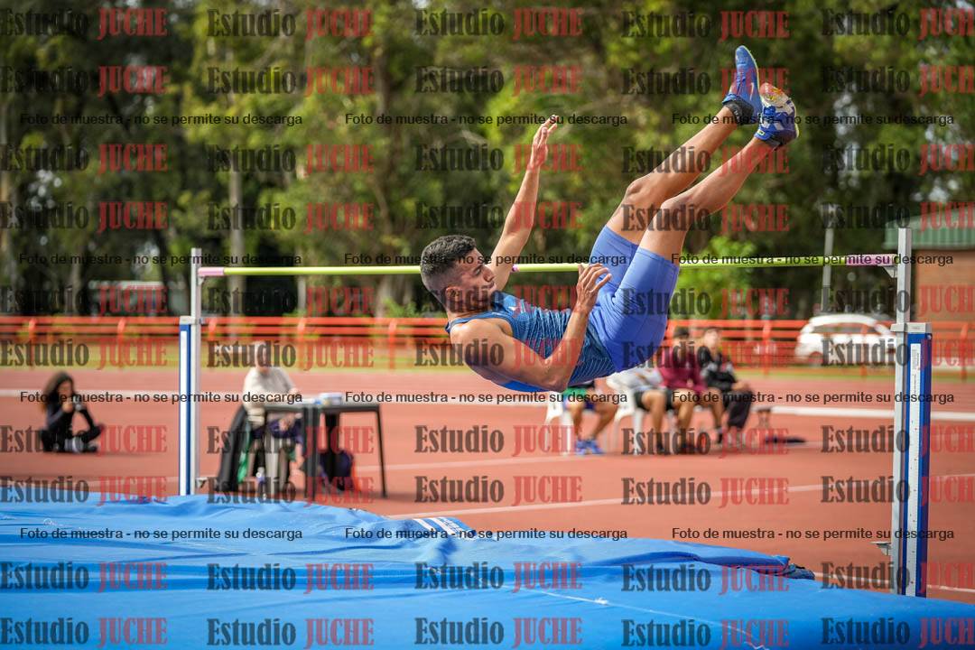 Fotos del salto en alto de varones - decatlón 4