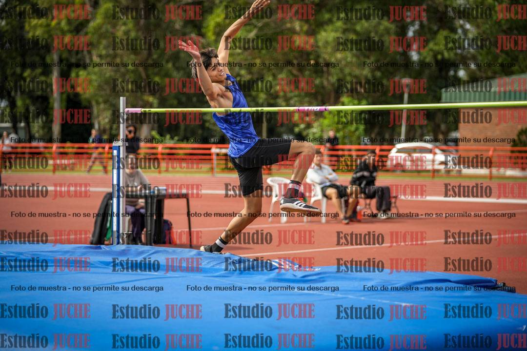 Fotos del salto en alto de varones - decatlón 4
