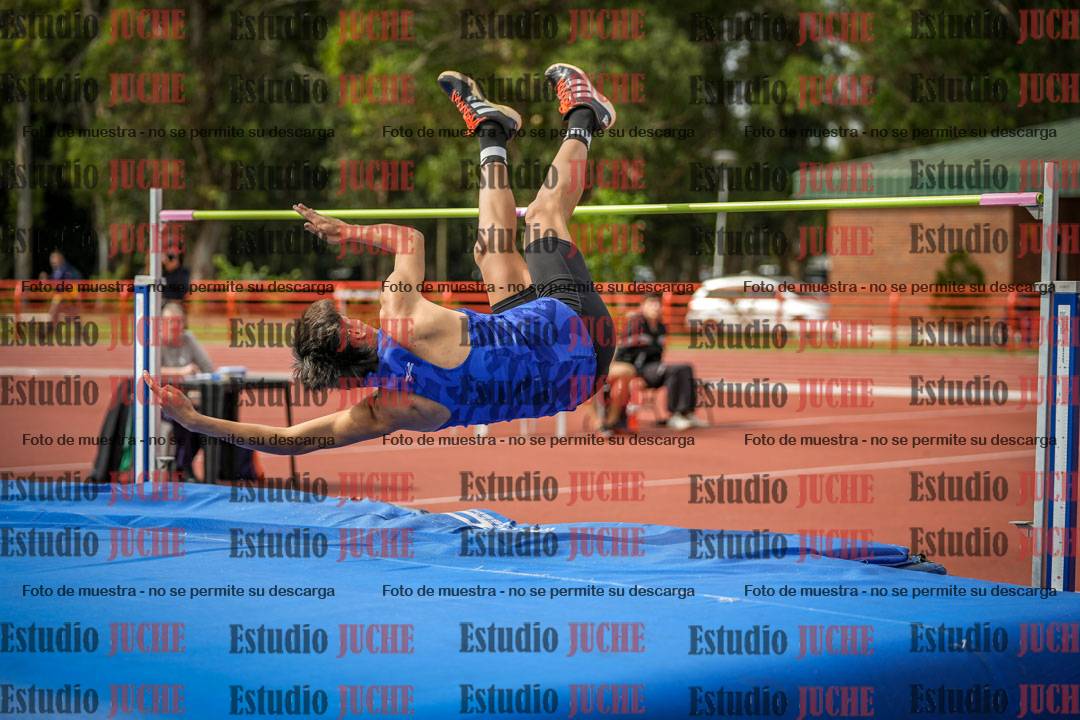 Fotos del salto en alto de varones - decatlón 4