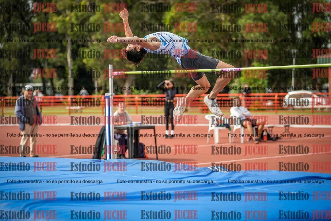 Fotos del salto en alto de varones - decatlón 4
