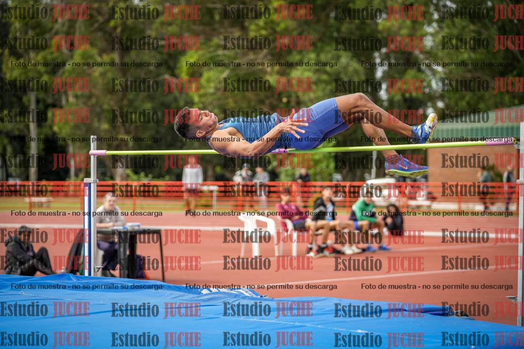Fotos del salto en alto de varones - decatlón 4