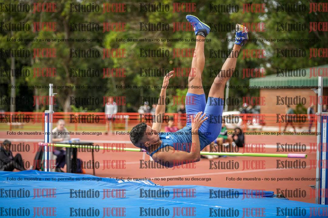 Fotos del salto en alto de varones - decatlón 4