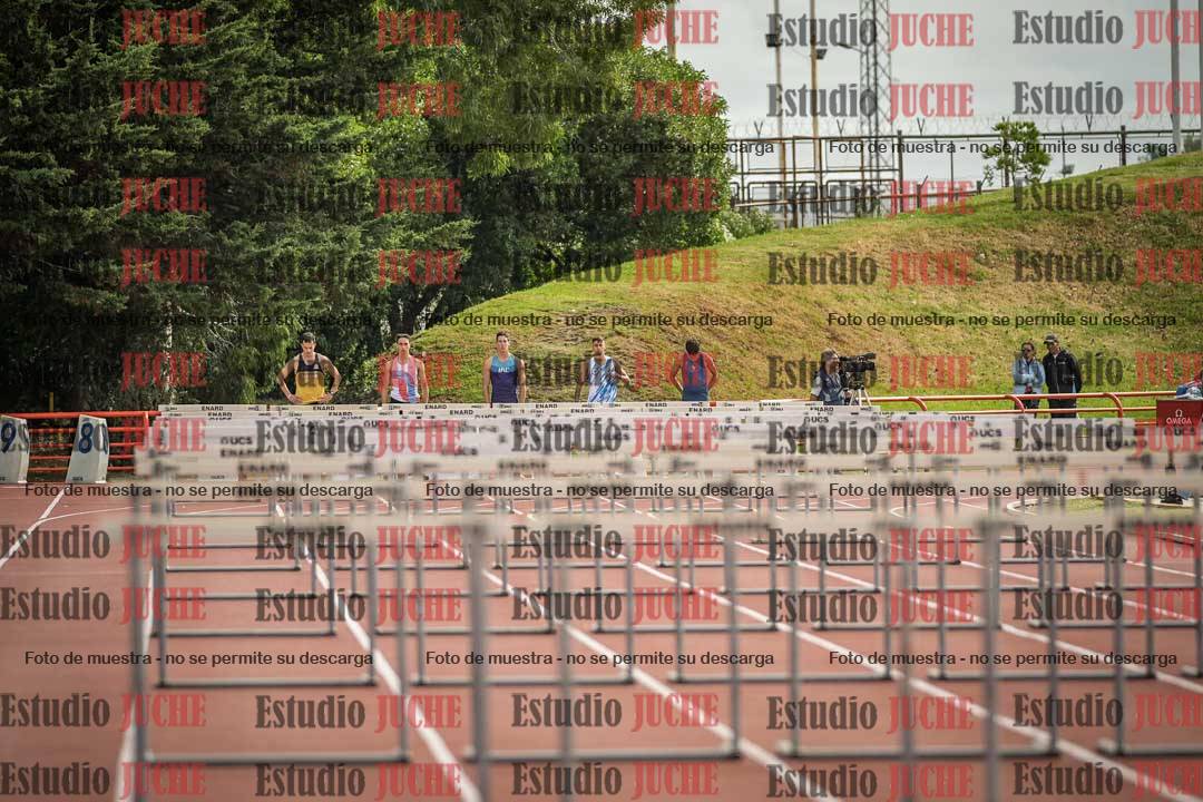Fotos de los 110 m con vallas de varones - FINAL