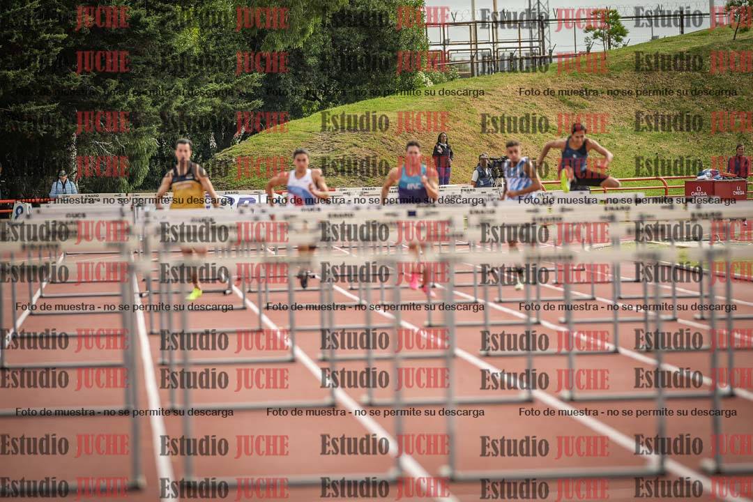 Fotos de los 110 m con vallas de varones - FINAL