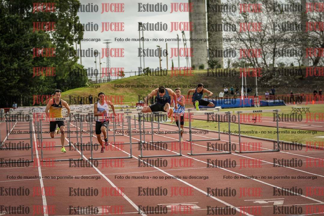 Fotos de los 110 m con vallas de varones - FINAL