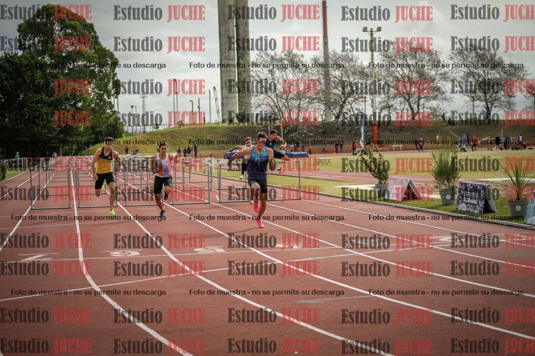 Fotos de los 110 m con vallas de varones - FINAL
