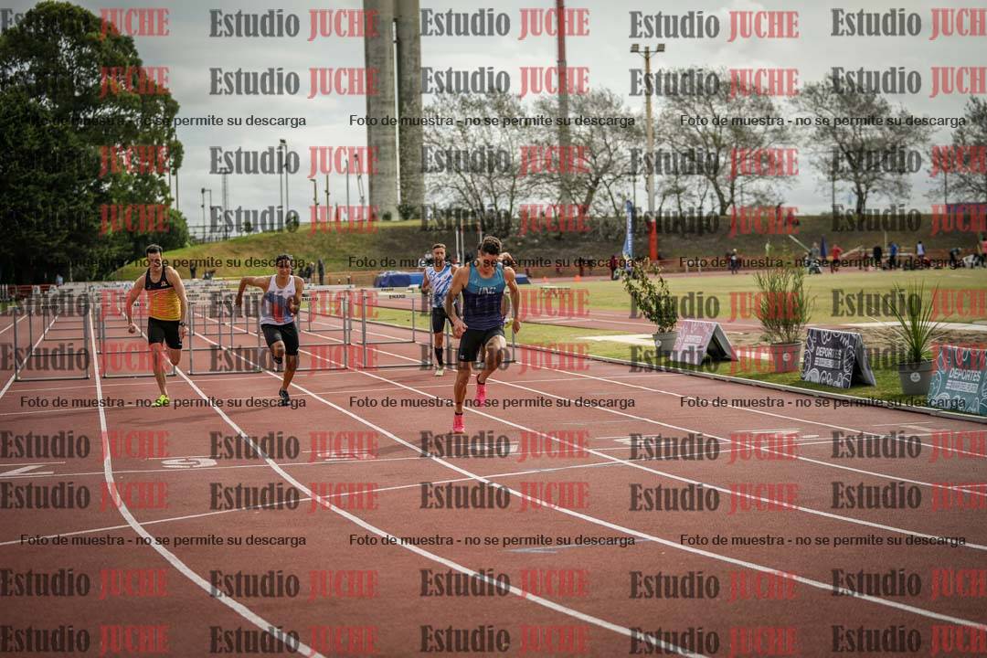 Fotos de los 110 m con vallas de varones - FINAL
