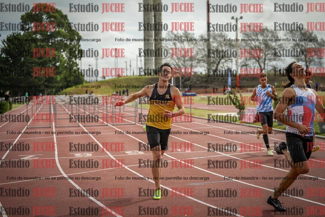Fotos de los 110 m con vallas de varones - FINAL