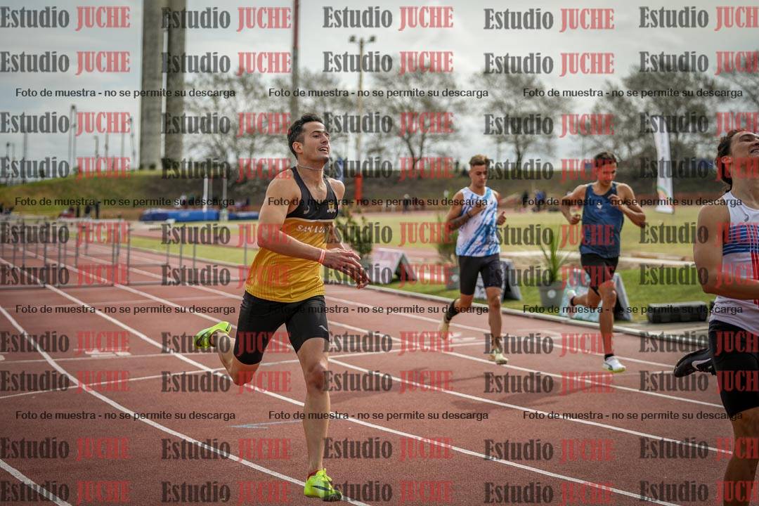 Fotos de los 110 m con vallas de varones - FINAL