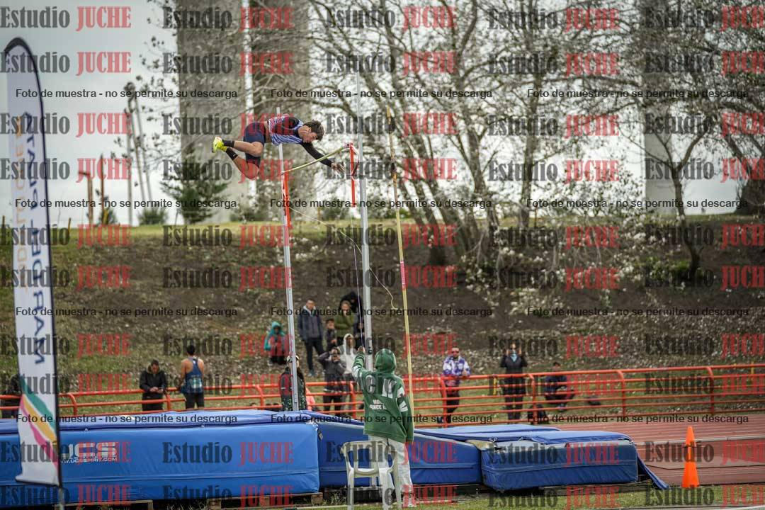 Fotos del salto con garrocha de varones