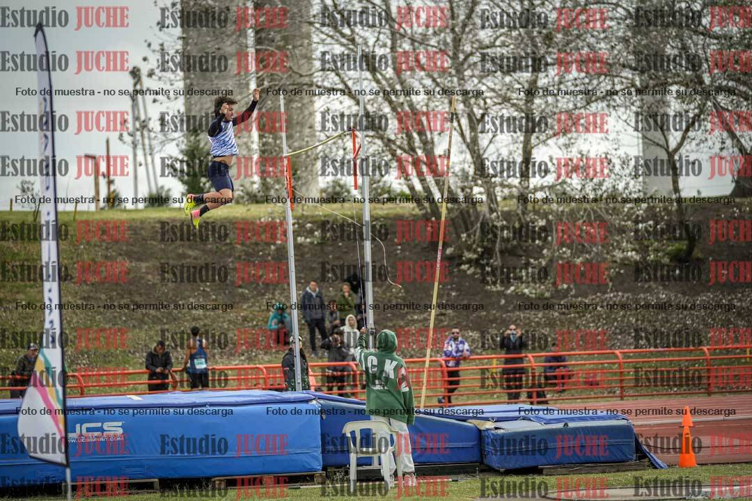 Fotos del salto con garrocha de varones
