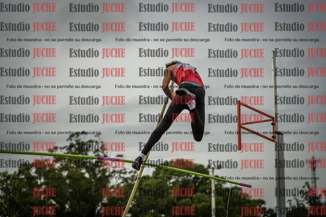 Fotos del salto con garrocha de varones