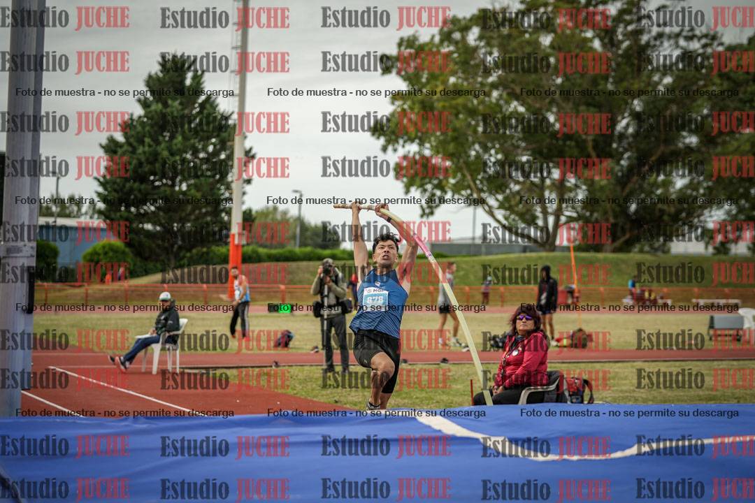 Fotos del salto con garrocha de varones