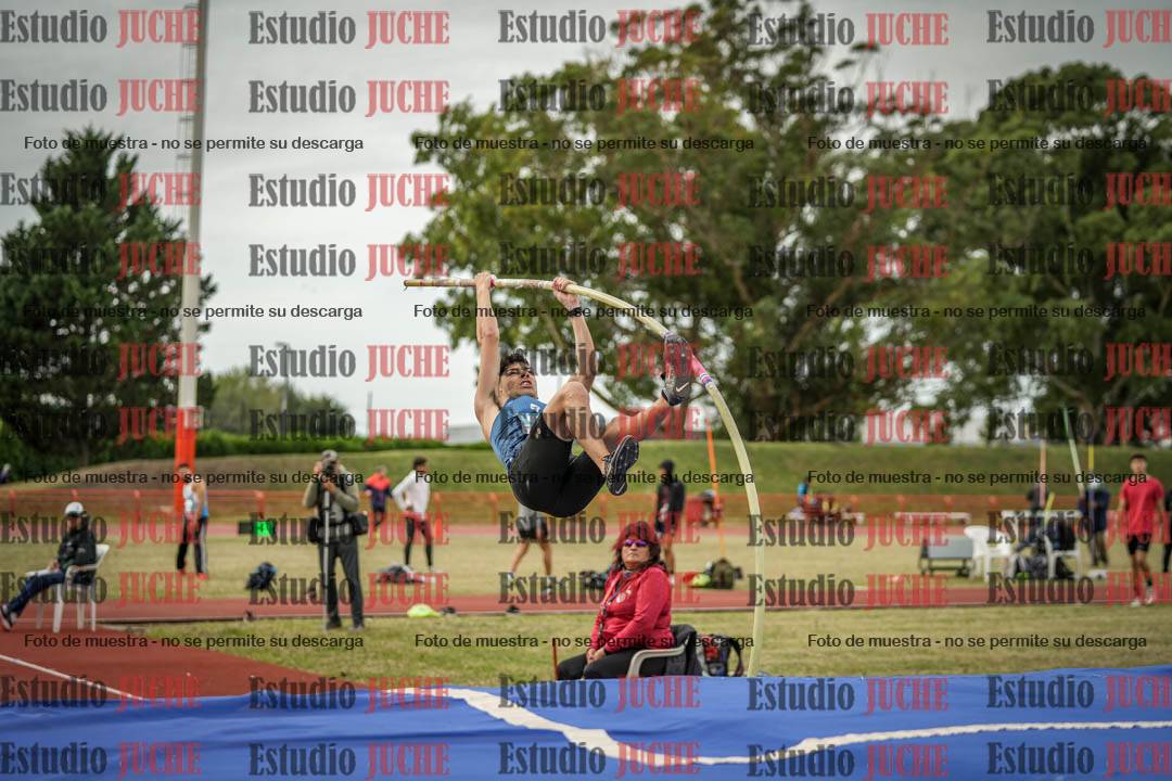 Fotos del salto con garrocha de varones