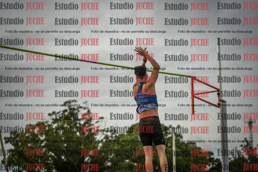 Fotos del salto con garrocha de varones