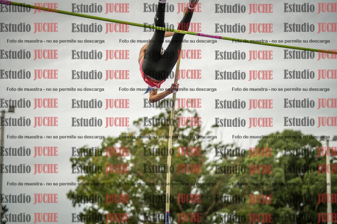 Fotos del salto con garrocha de varones