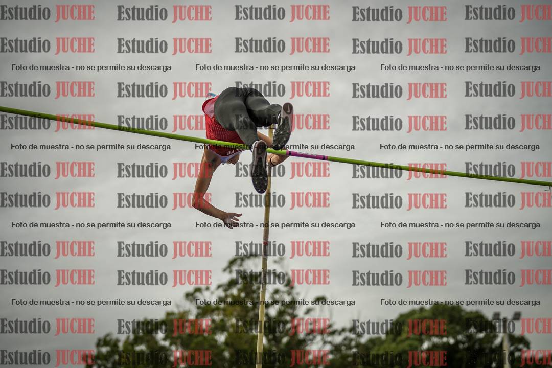 Fotos del salto con garrocha de varones