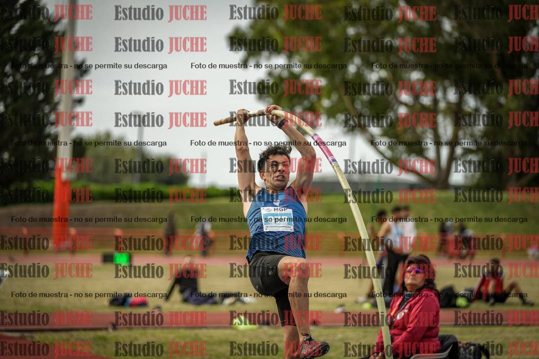 Fotos del salto con garrocha de varones