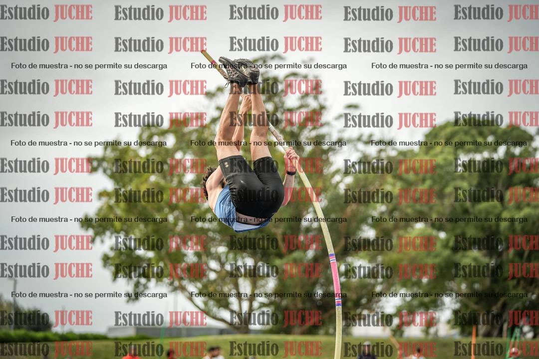 Fotos del salto con garrocha de varones