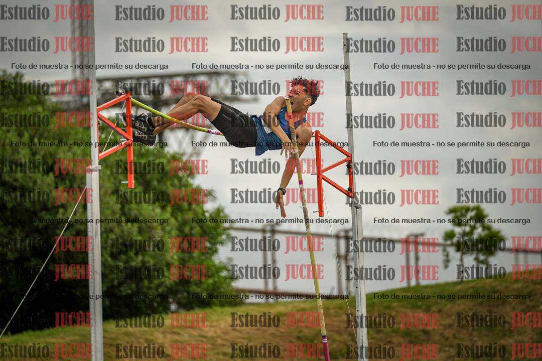 Fotos del salto con garrocha de varones