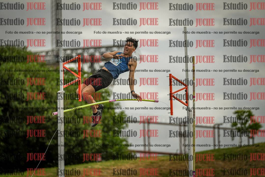 Fotos del salto con garrocha de varones