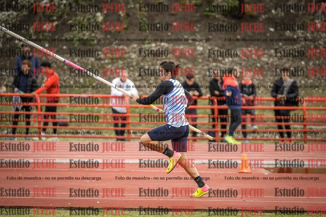 Fotos del salto con garrocha de varones