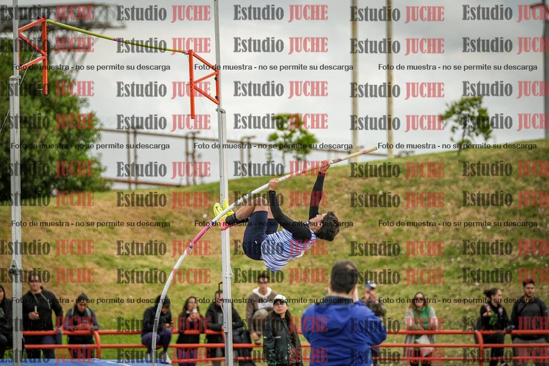 Fotos del salto con garrocha de varones
