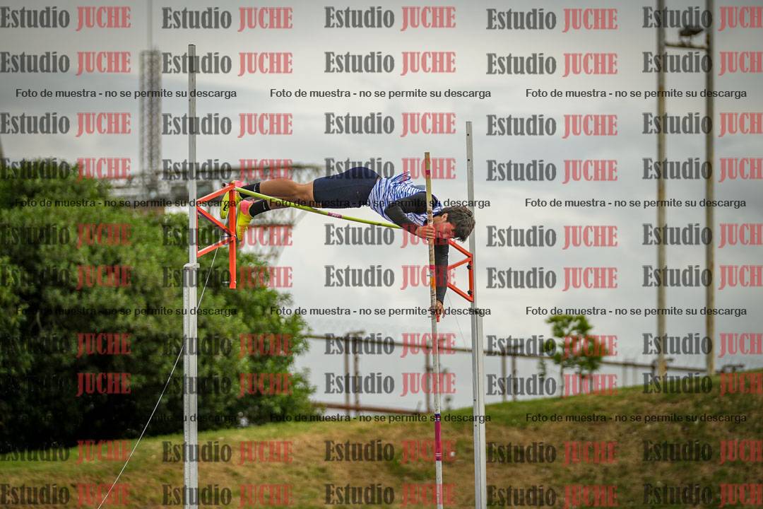 Fotos del salto con garrocha de varones