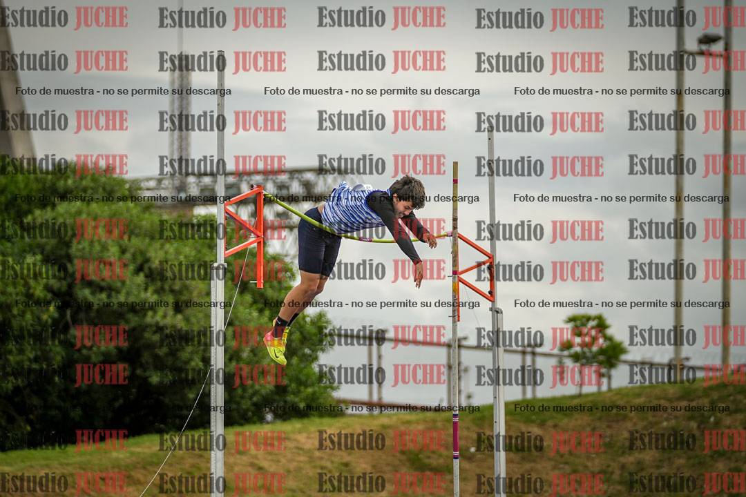 Fotos del salto con garrocha de varones