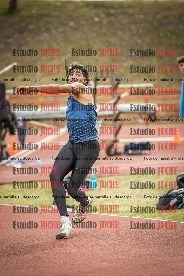 Fotos del lanzamiento de jabalina de varones