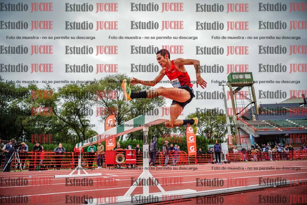 Fotos de los 3000 m con obstáculos de varones